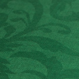 Mørkegrønt jacquard vævet pashmina sjal