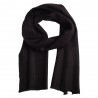 Lille sort cashmere tørklæde i 100% cashmere