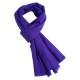 Blålilla twill vævet pashmina tørklæde