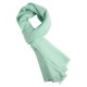 Mintgrønt twill vævet pashmina tørklæde