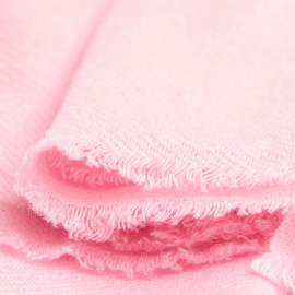 Lys rosa twill vævet pashmina tørklæde