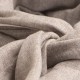 Tørklæde i lys naturgrå cashmere melange