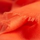 Stort orange cashmere sjal 200 x 140 cm