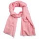 Lys rosa pashminasjal i cashmere og silke