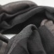 Storternet sjal i sort og grå