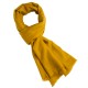 Karrygult cashmere tørklæde