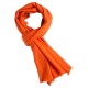 Rust orange cashmere tørklæde