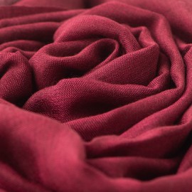 Blommefarvet pashminasjal i cashmere og silke