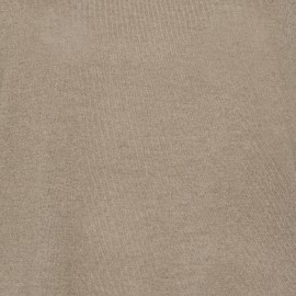 Taupegrå T-shirt i silke/cashmere