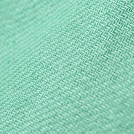 Havgrønt cashmere tørklæde i twillvævning