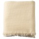 Cashmere babytæppe i råhvid