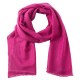 Lille fuchsiafarvet cashmere tørklæde