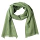 Lille salviegrønt cashmere tørklæde