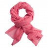 Lys rosa diamant vævet pashmina sjal