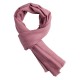Rødviolet pashmina tørklæde i ren cashmere