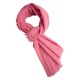 Rosa twill vævet pashmina tørklæde